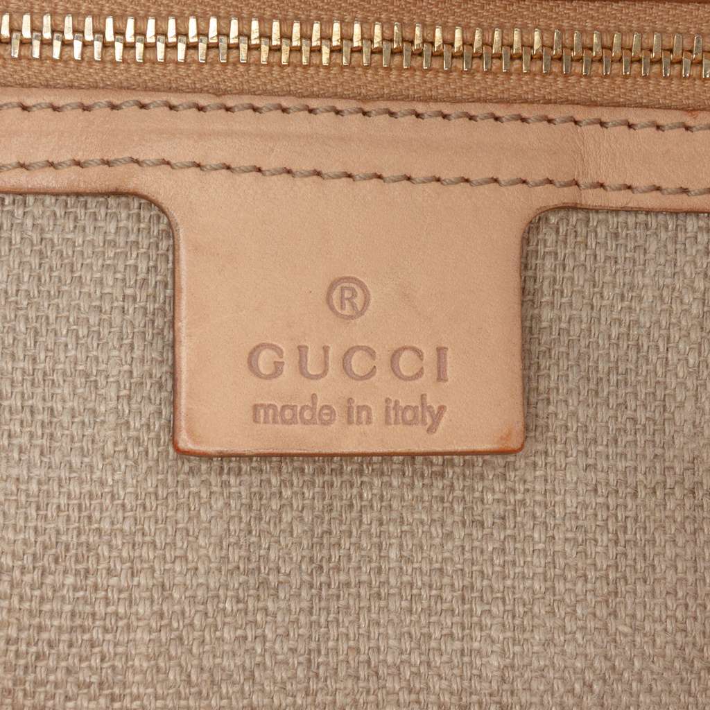 Gucci GG Canvas Flora Peggy Satchel - Side view