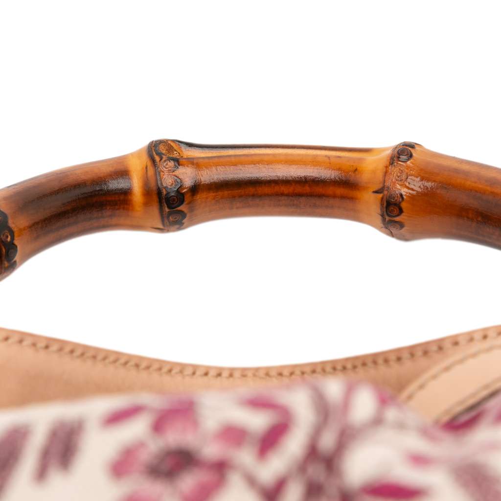 Gucci GG Canvas Flora Peggy Satchel - Image 11