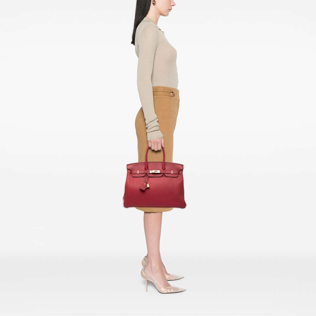 Hermès Togo Birkin Retourne 35 - Image 10