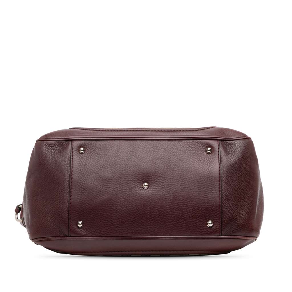 Gucci Medium GG Canvas New Bamboo Tassel Tote - 3