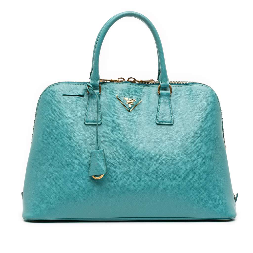 Prada Large Saffiano Lux Promenade Satchel