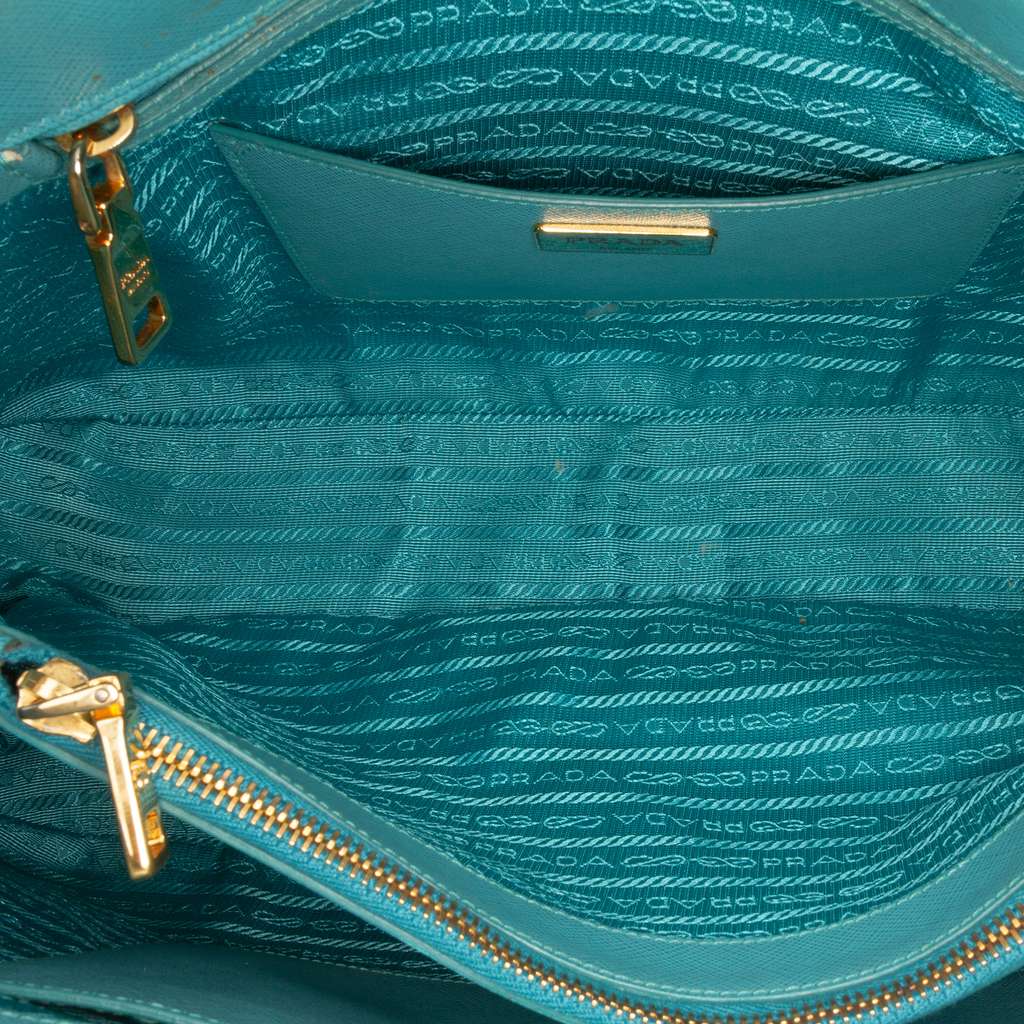 Prada Large Saffiano Lux Promenade Satchel - 4