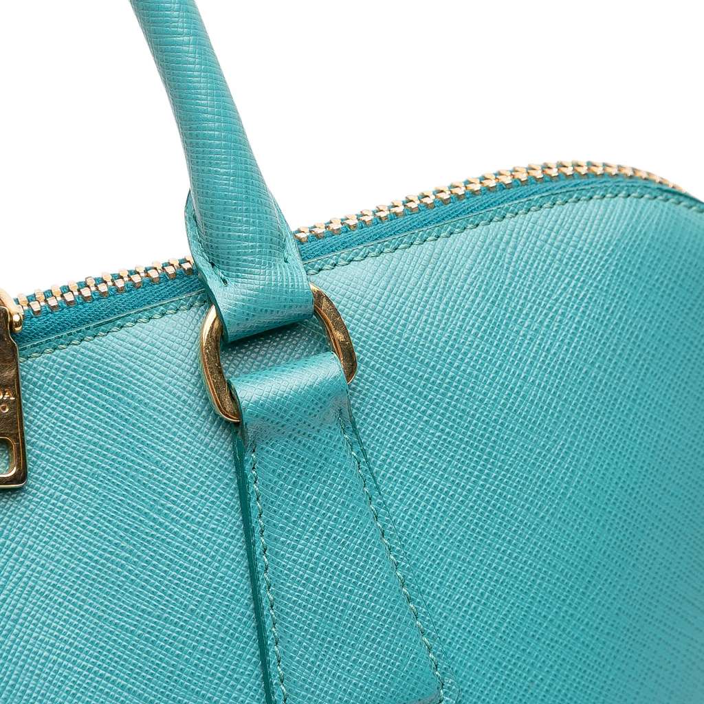 Prada Large Saffiano Lux Promenade Satchel - Image 12