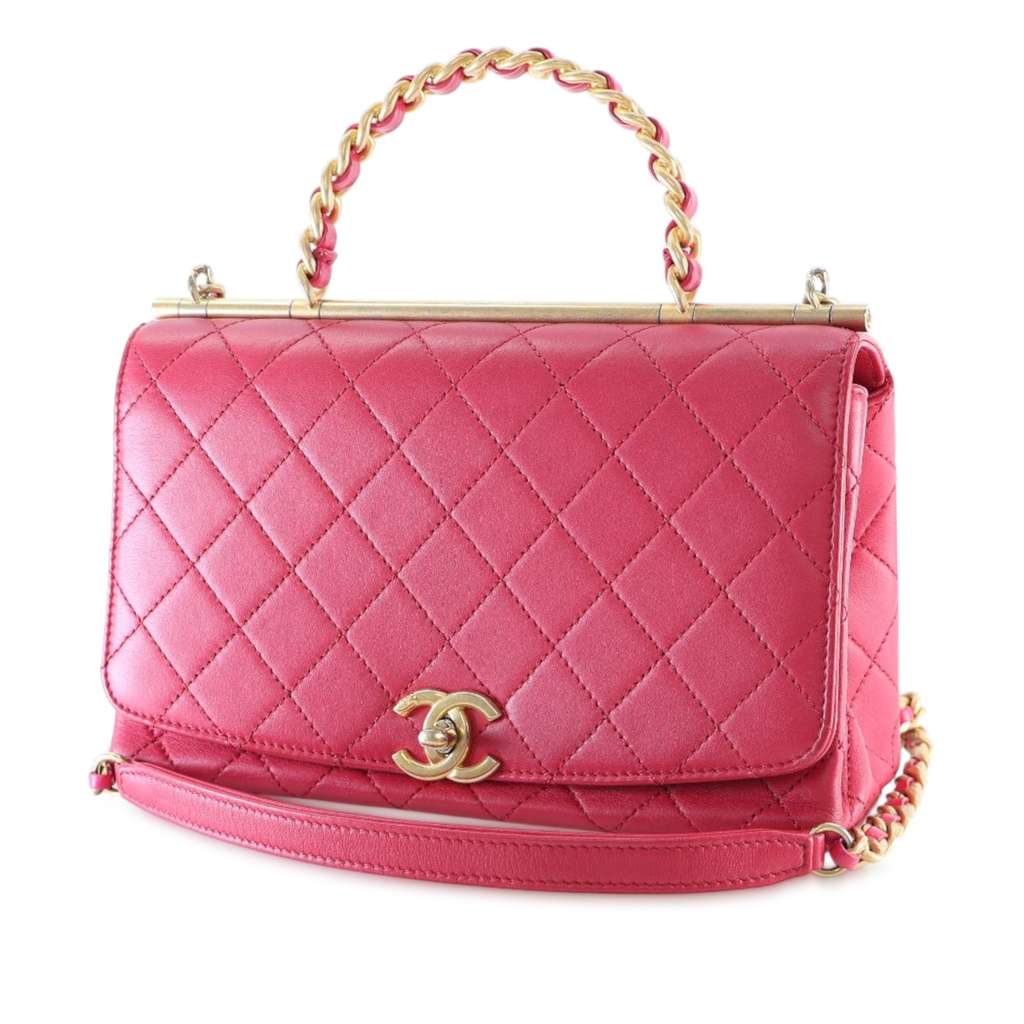 Chanel Medium Quilted Lambskin La Parisienne Flap - 2