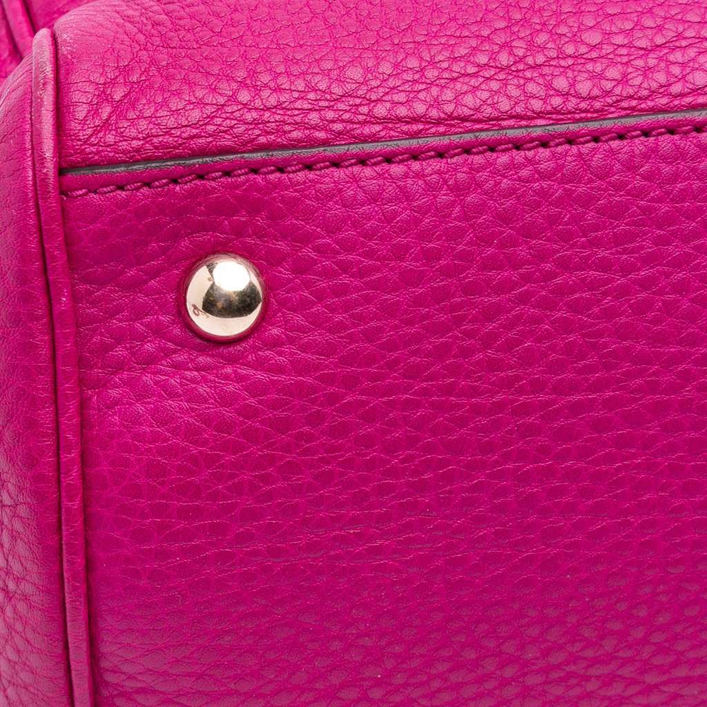 Gucci Medium Calfskin Bamboo Shopper Satchel - Image 10