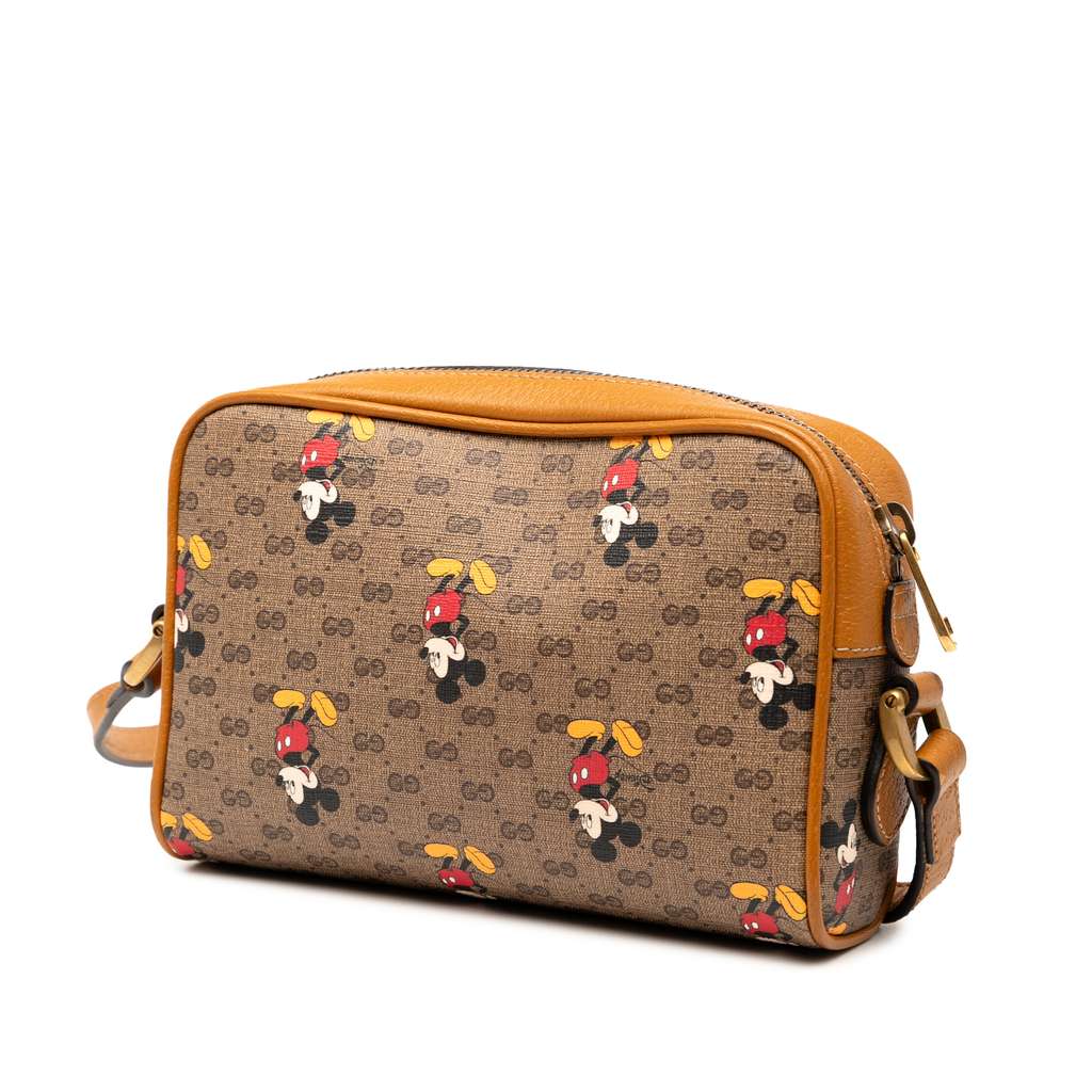 Gucci Disney Mini Micro GG Supreme Mickey Mouse Crossbody - 2