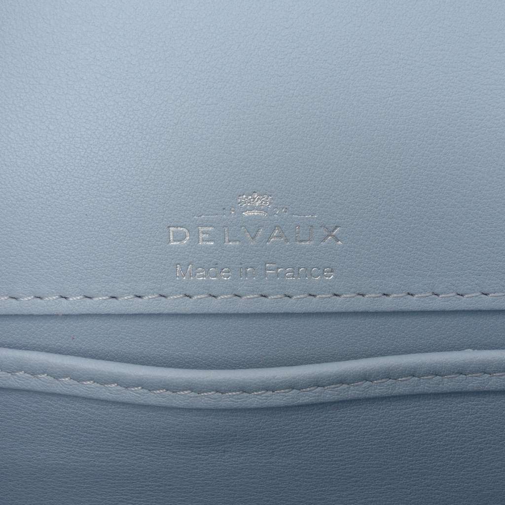 Delvaux MIni Smooth Calfskin Brillant Blooming Crystalline Satchel - Side view