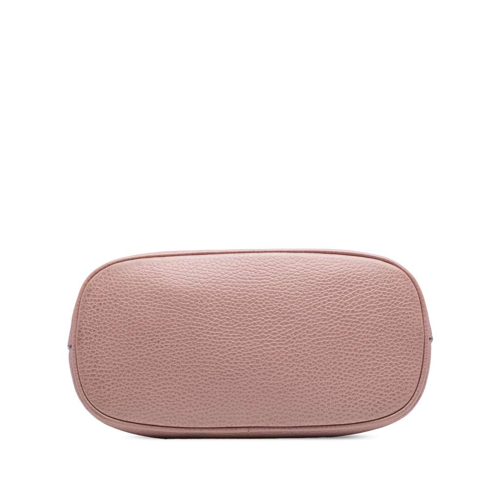 Gucci Mini Leather GG Charm Dome Satchel - Image 6