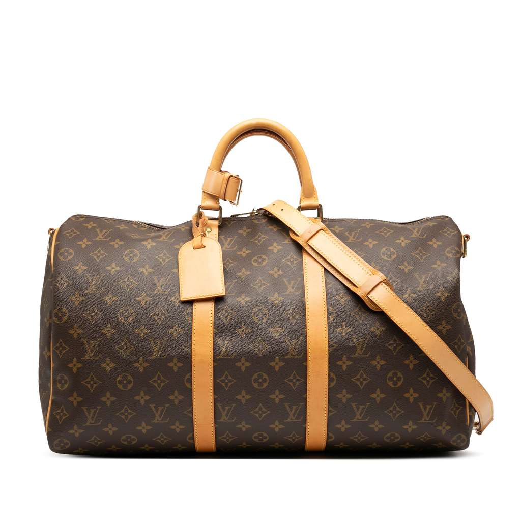 Louis Vuitton Monogram Keepall Bandouliere 50