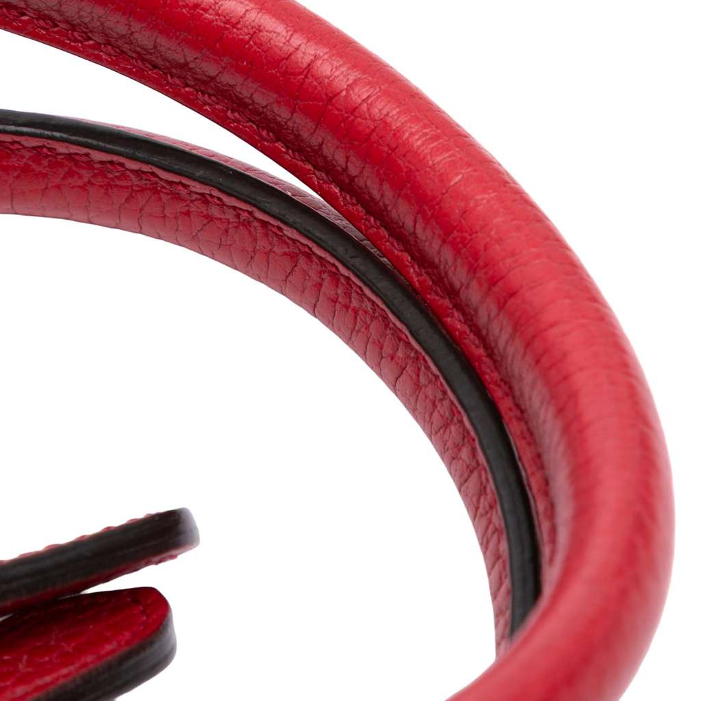 Gucci Mini Leather GG Charm Dome Satchel - Image 14