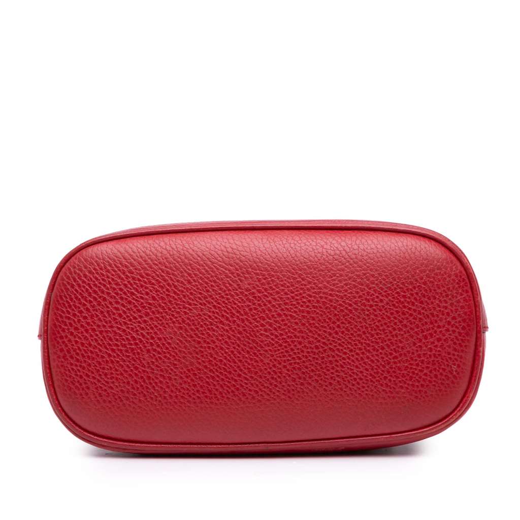 Gucci Mini Leather GG Charm Dome Satchel - Image 6