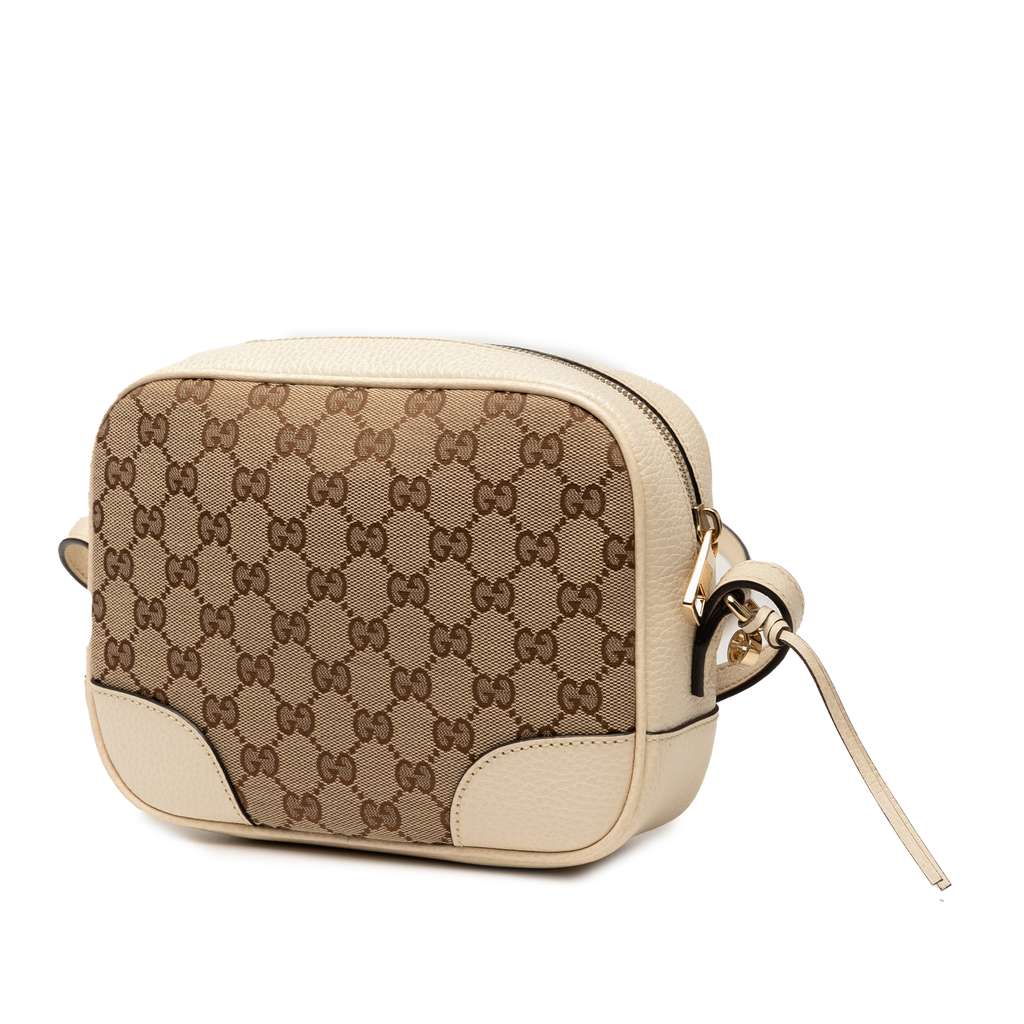 Gucci GG Canvas Bree Crossbody - Back view