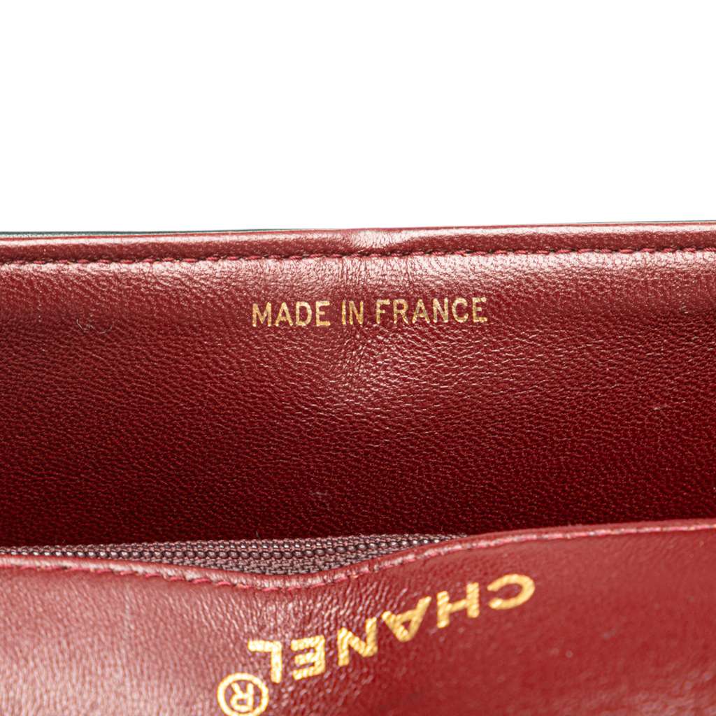 Chanel Medium Tall Classic Lambskin Double Flap - Detail 1