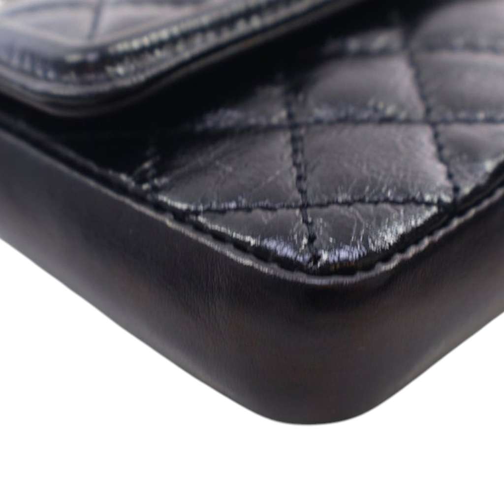 Chanel Quilted Shiny Aged Calfskin Waist Belt Bag - Image 12