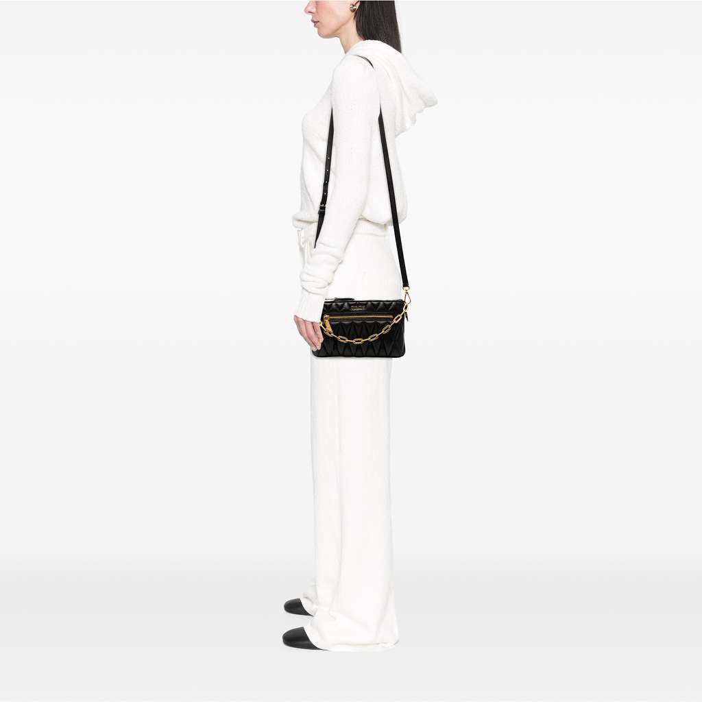 Miu Miu Matelasse Leather Satchel - Detail 2