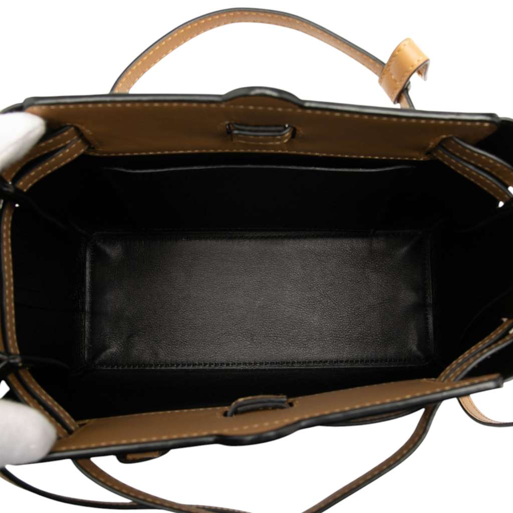 Loewe Mini Leather Lazo Satchel - 4