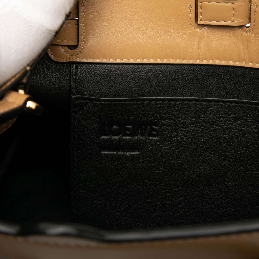Loewe Mini Leather Lazo Satchel - Side view