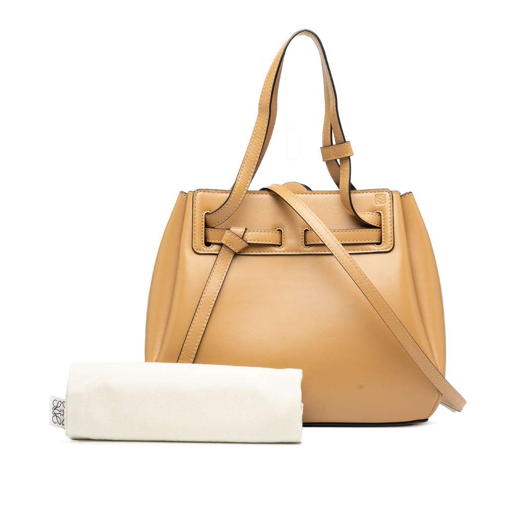 Loewe Mini Leather Lazo Satchel - Image 10