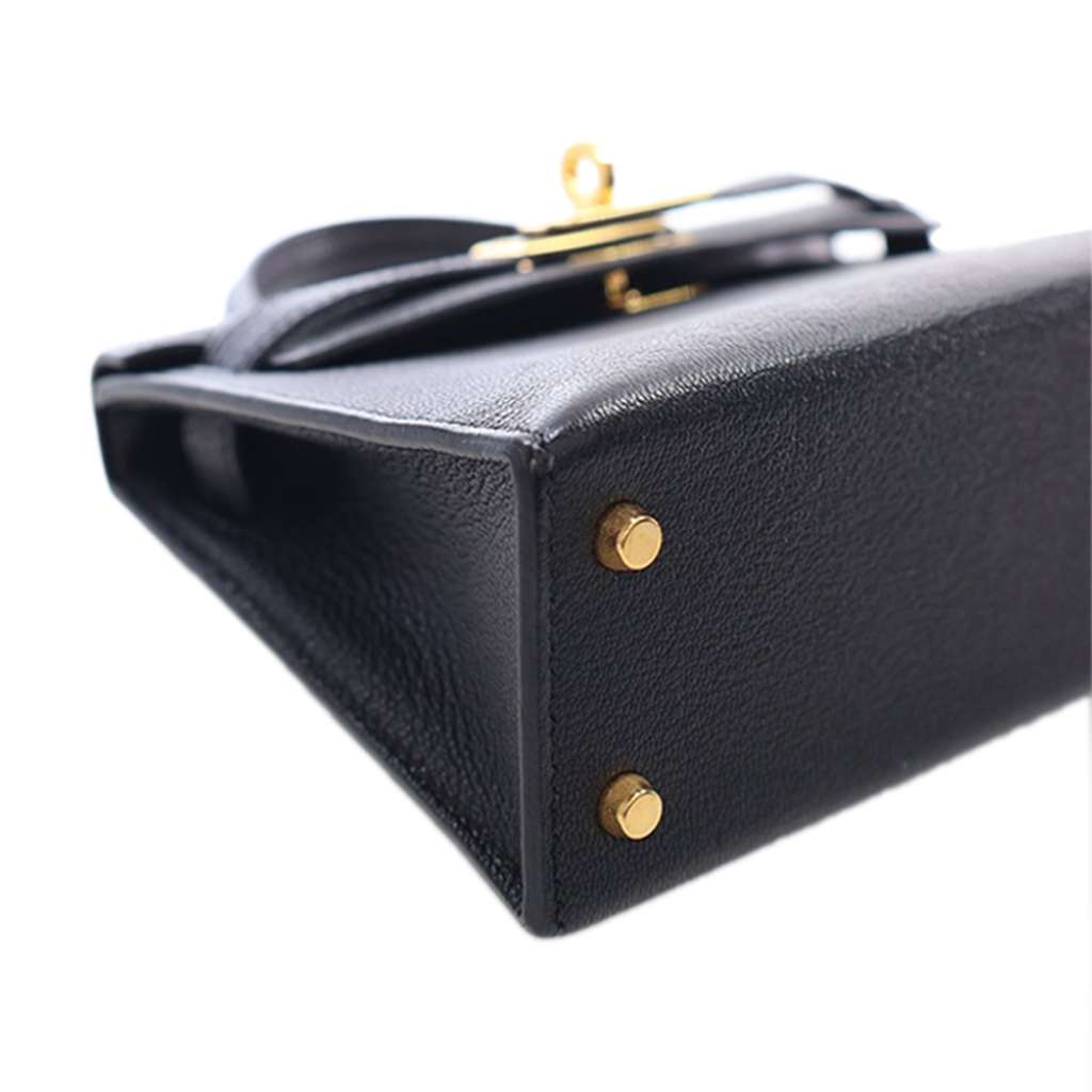 Hermès Mini Chevre Kelly II Sellier 20 - Image 14