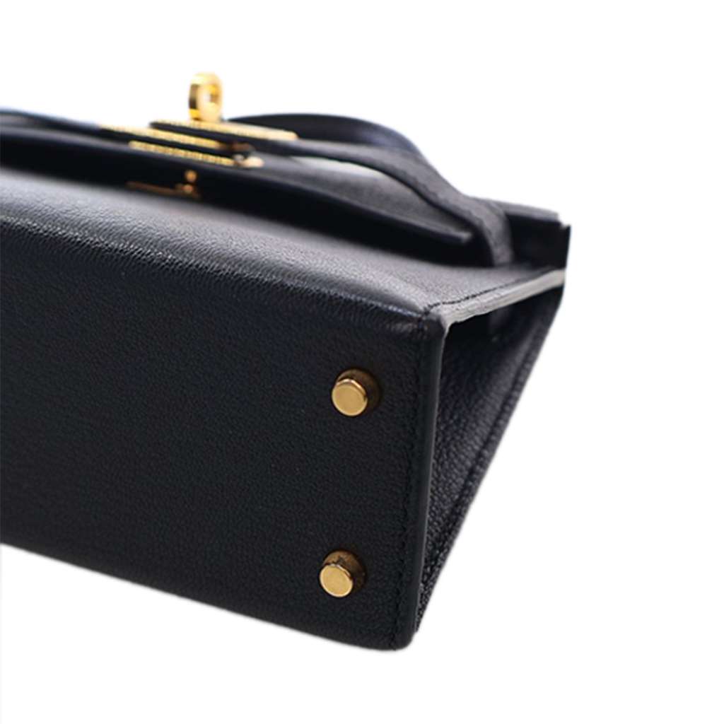 Hermès Mini Chevre Kelly II Sellier 20 - Image 15