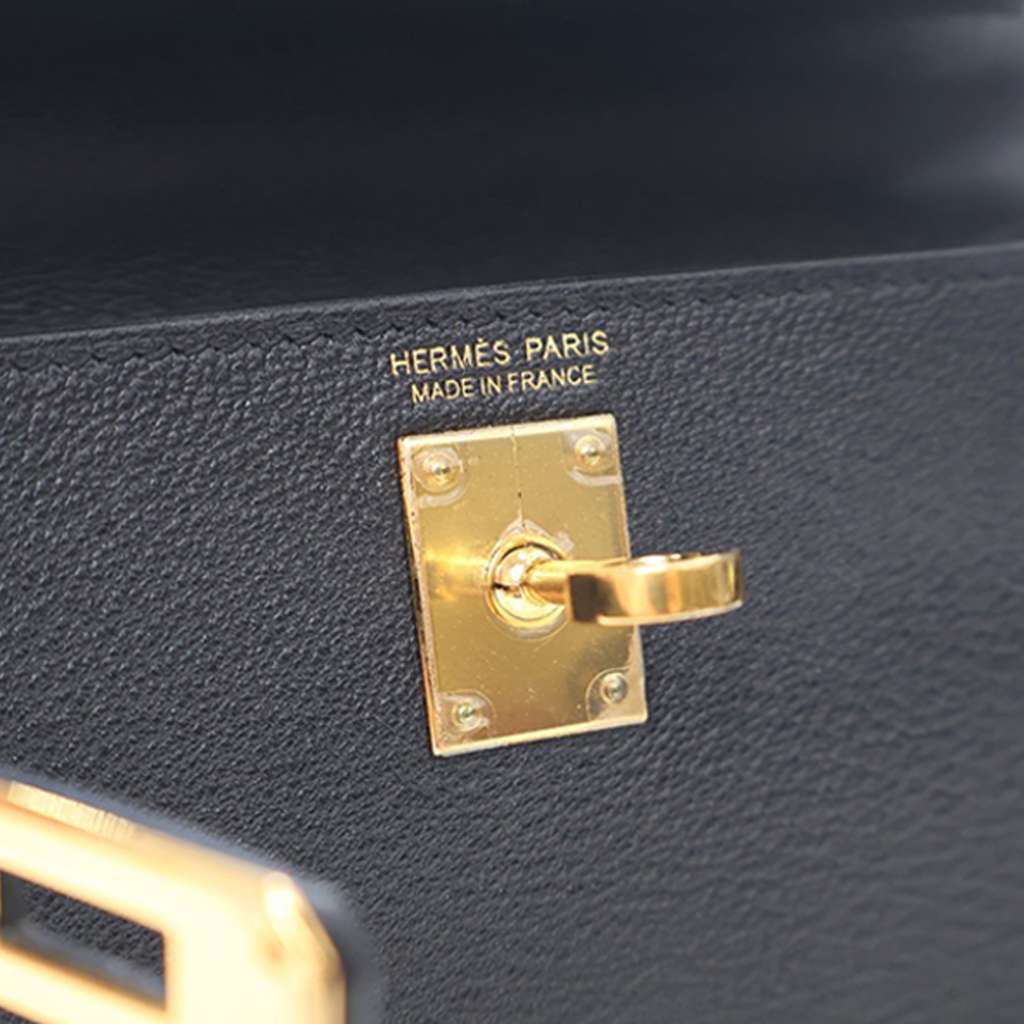 Hermès Mini Chevre Kelly II Sellier 20 - Image 10