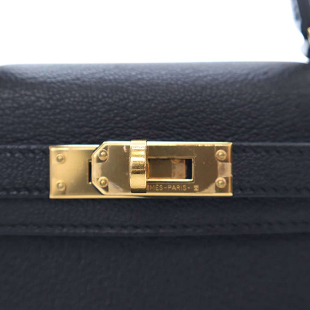 Hermès Mini Chevre Kelly II Sellier 20 - Image 11