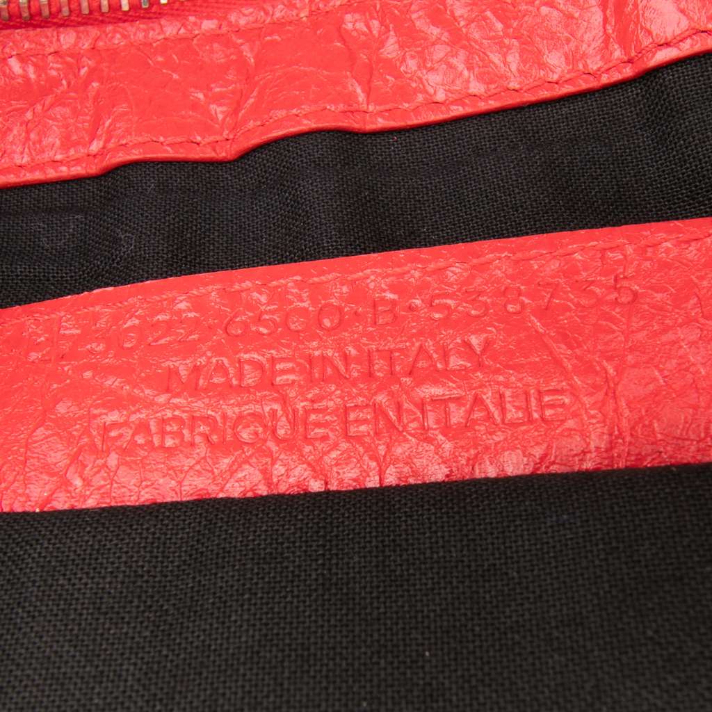 Balenciaga Lambskin Motocross Classic Clip M Clutch - Detail 1