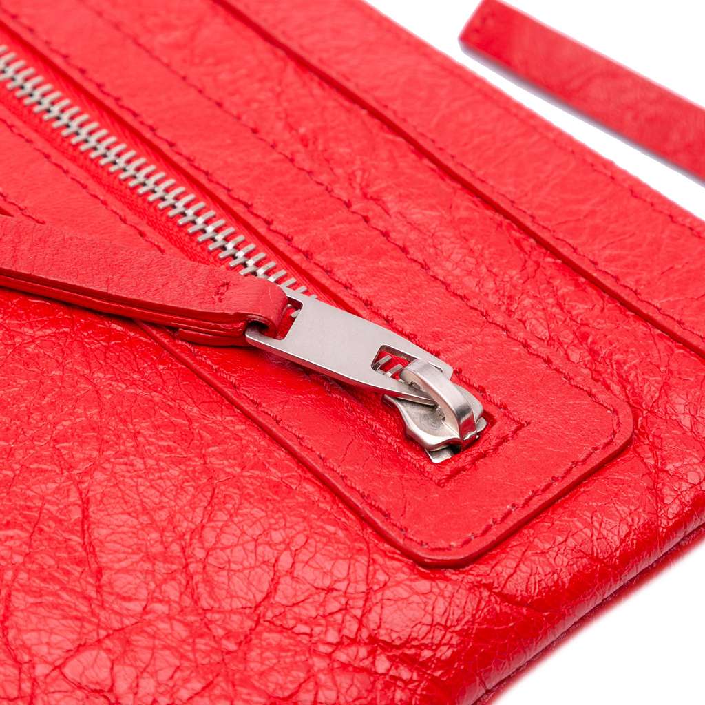 Balenciaga Lambskin Motocross Classic Clip M Clutch - Detail 2
