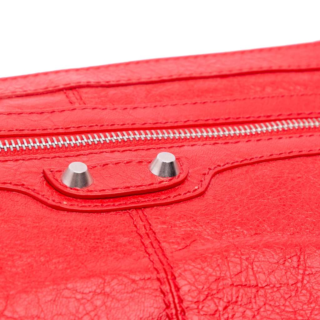 Balenciaga Lambskin Motocross Classic Clip M Clutch - Image 11