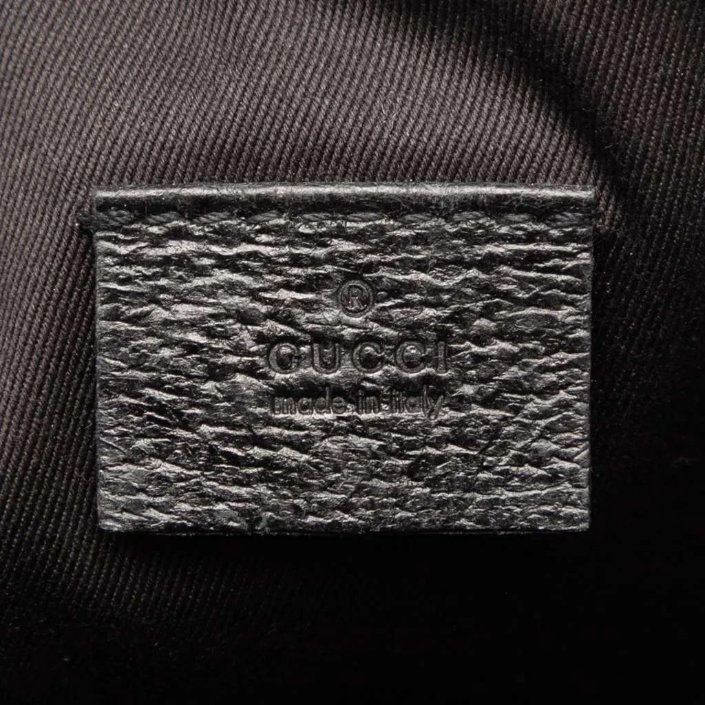 Gucci GG Canvas Crossbody Black Canvas Good - Box View