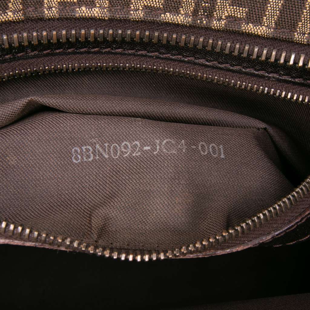 Fendi Zucchino Canvas Handbag - Detail 1