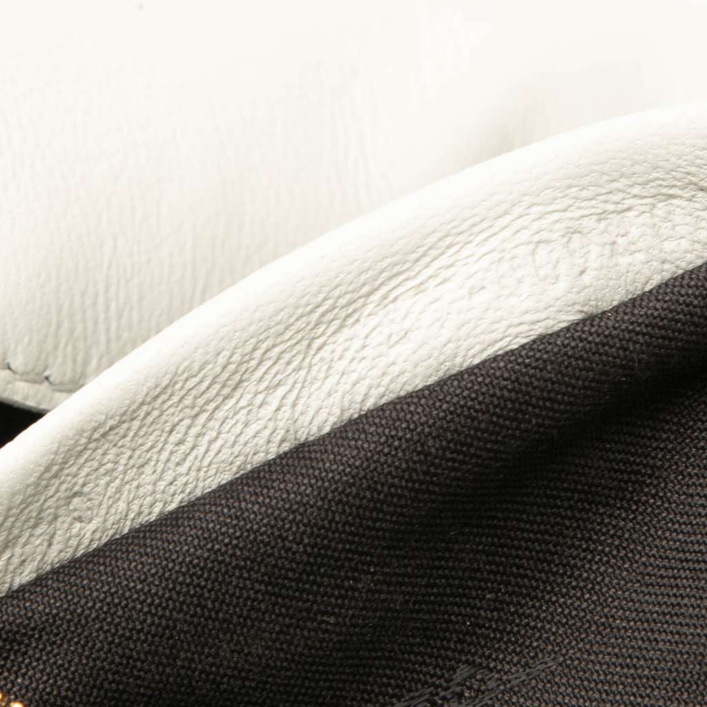 Fendi Zucca Embossed Leather Baguette Satchel - Detail 1