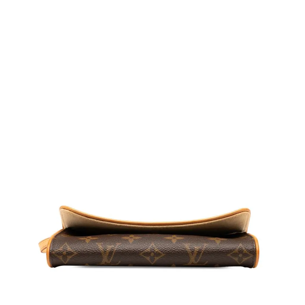 Louis Vuitton Monogram Pochette Twin PM Brown Very good - Inside View