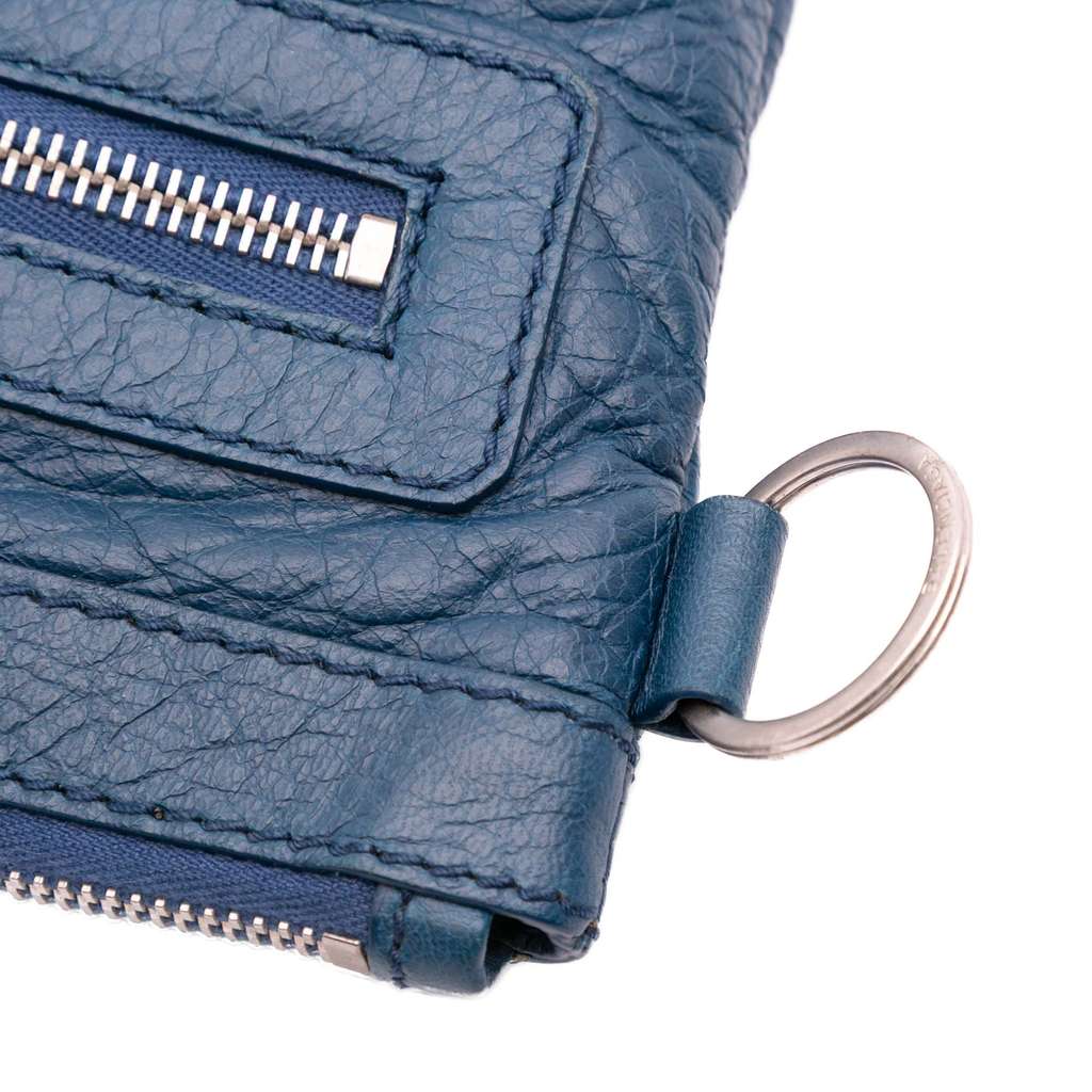 Balenciaga Lambskin Motocross Classic Clip M Clutch - Image 11