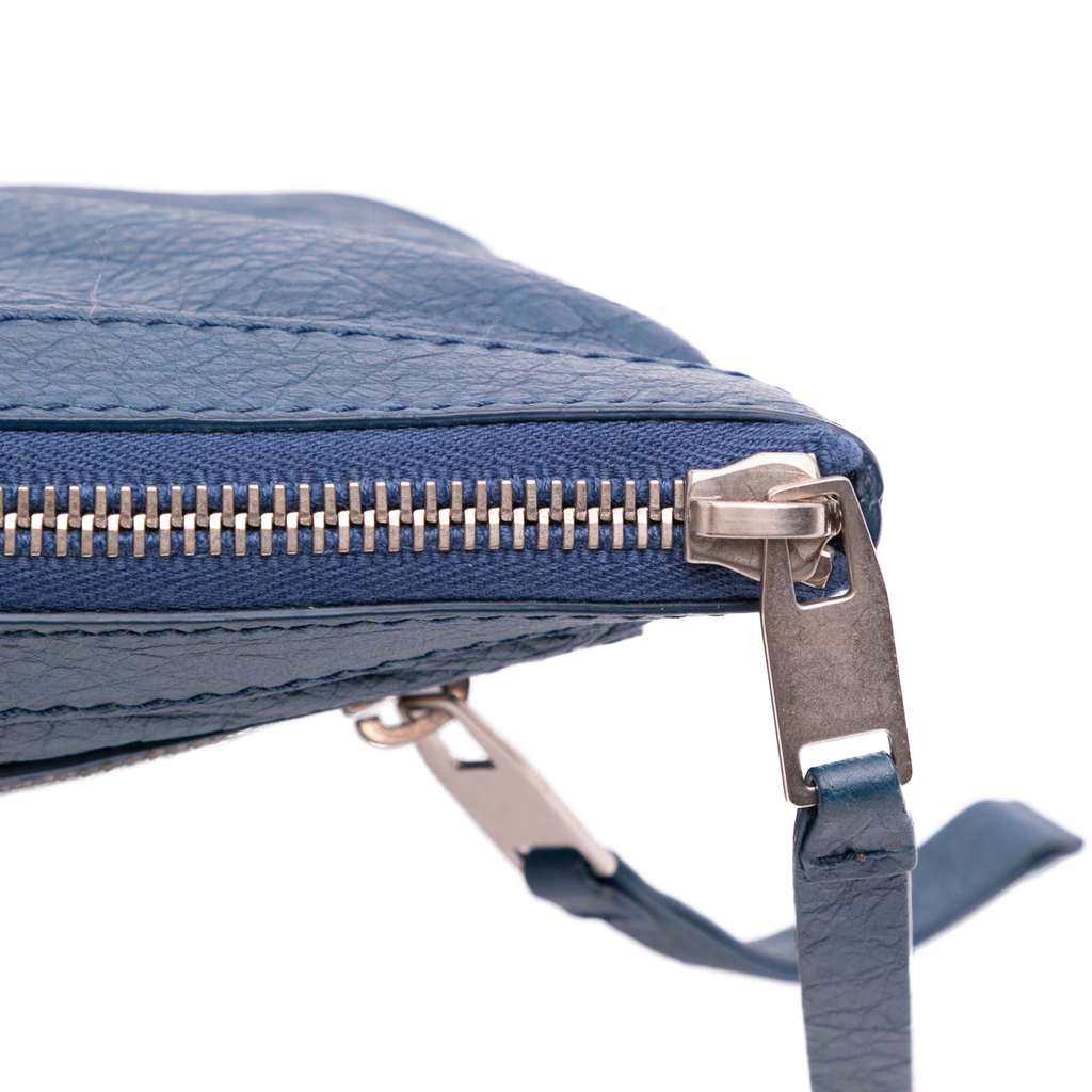 Balenciaga Lambskin Motocross Classic Clip M Clutch - Image 12