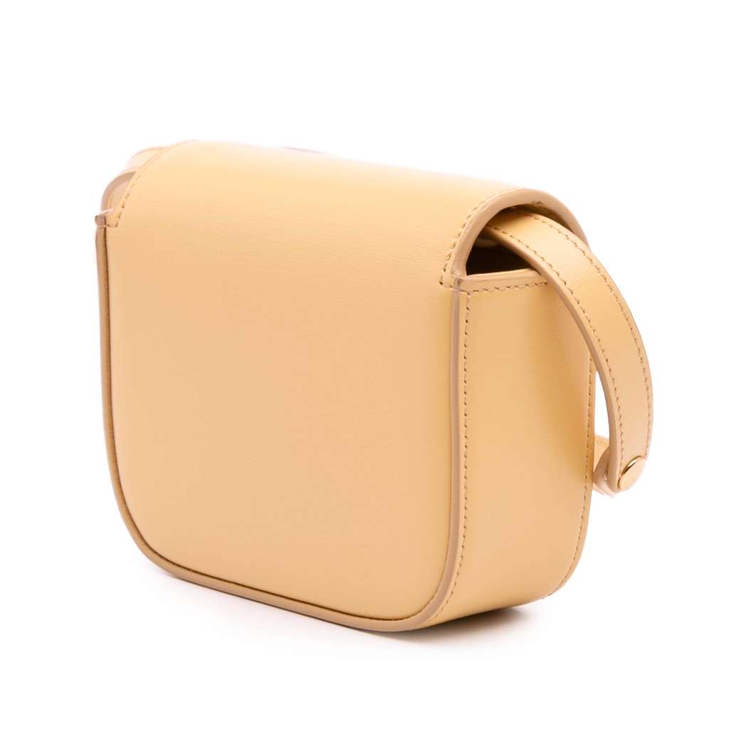 Celine Mini Shiny Calfskin Triomphe Crossbody - 2