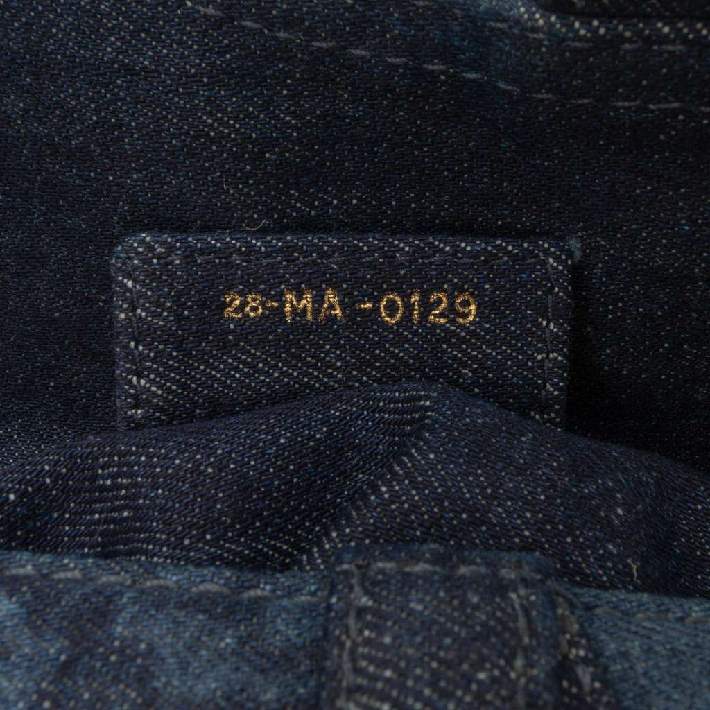 Dior Denim Tie Dye Saddle Bag - Detail 1