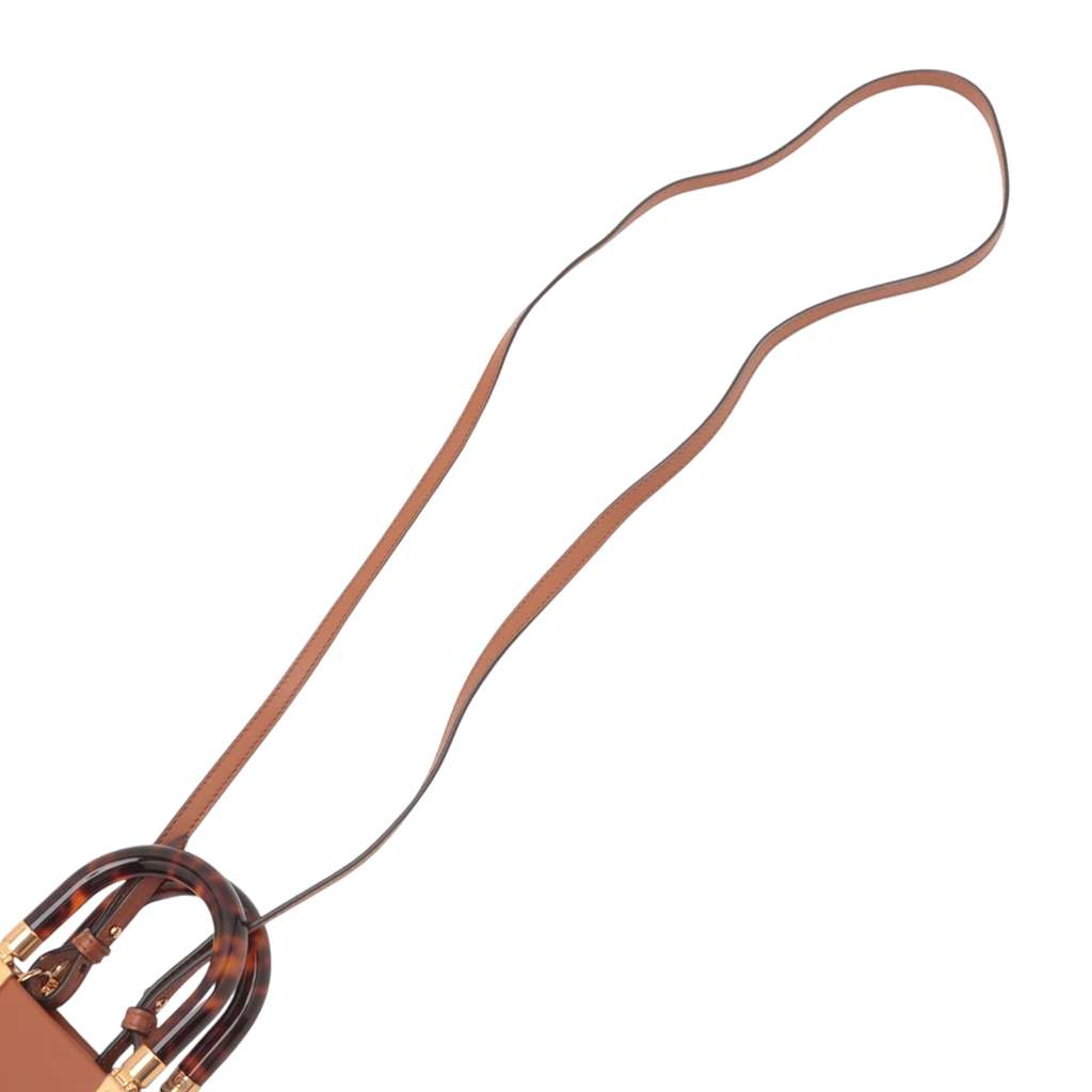 Fendi Mini Leather Sunshine Shopper Tote - Image 11