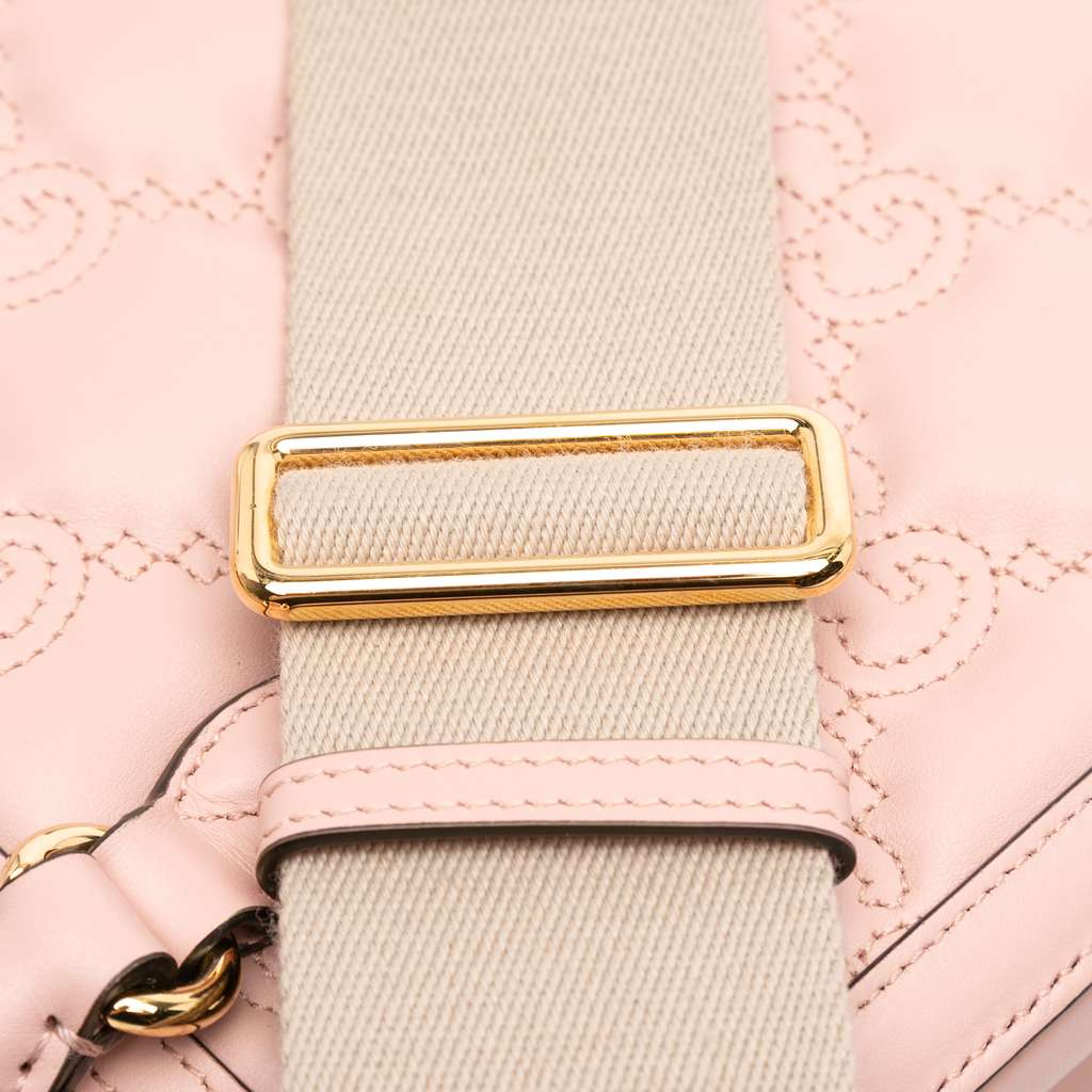 Gucci Mini GG Matelasse Leather Top Handle Bag - Detail 2