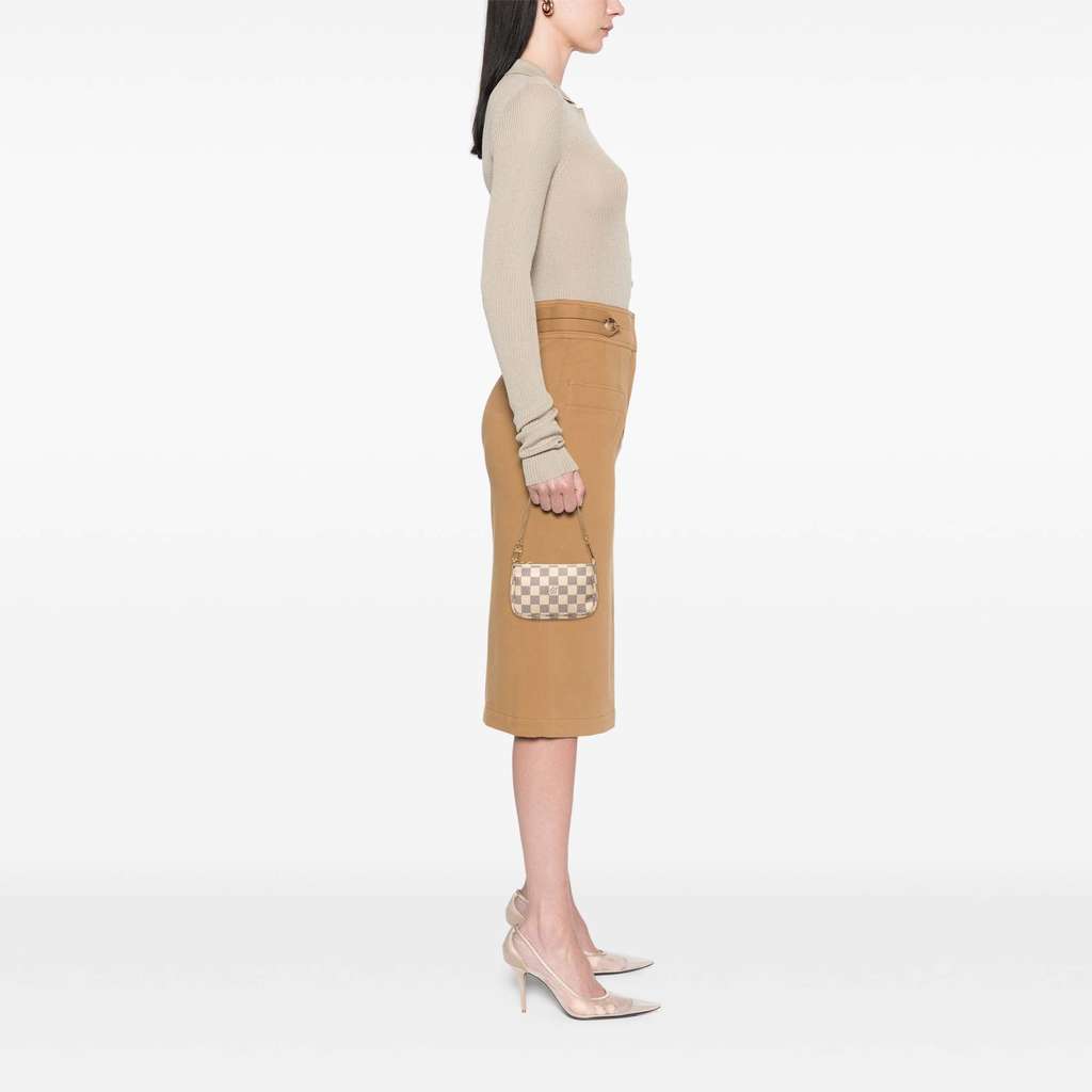 Louis Vuitton Damier Azur Mini Pochette Accessoires - Detail 2