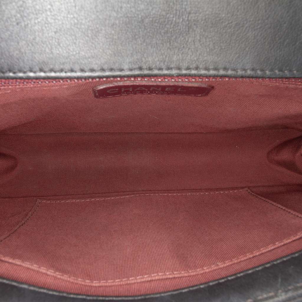 Chanel Medium Quilted Velvet Wild Stitch Boy Flap - 4