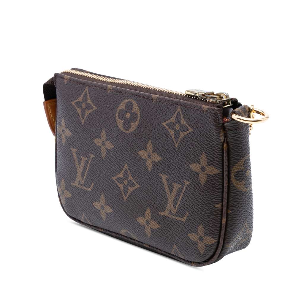 Louis Vuitton Monogram Mini Pochette Accessoires - Back view