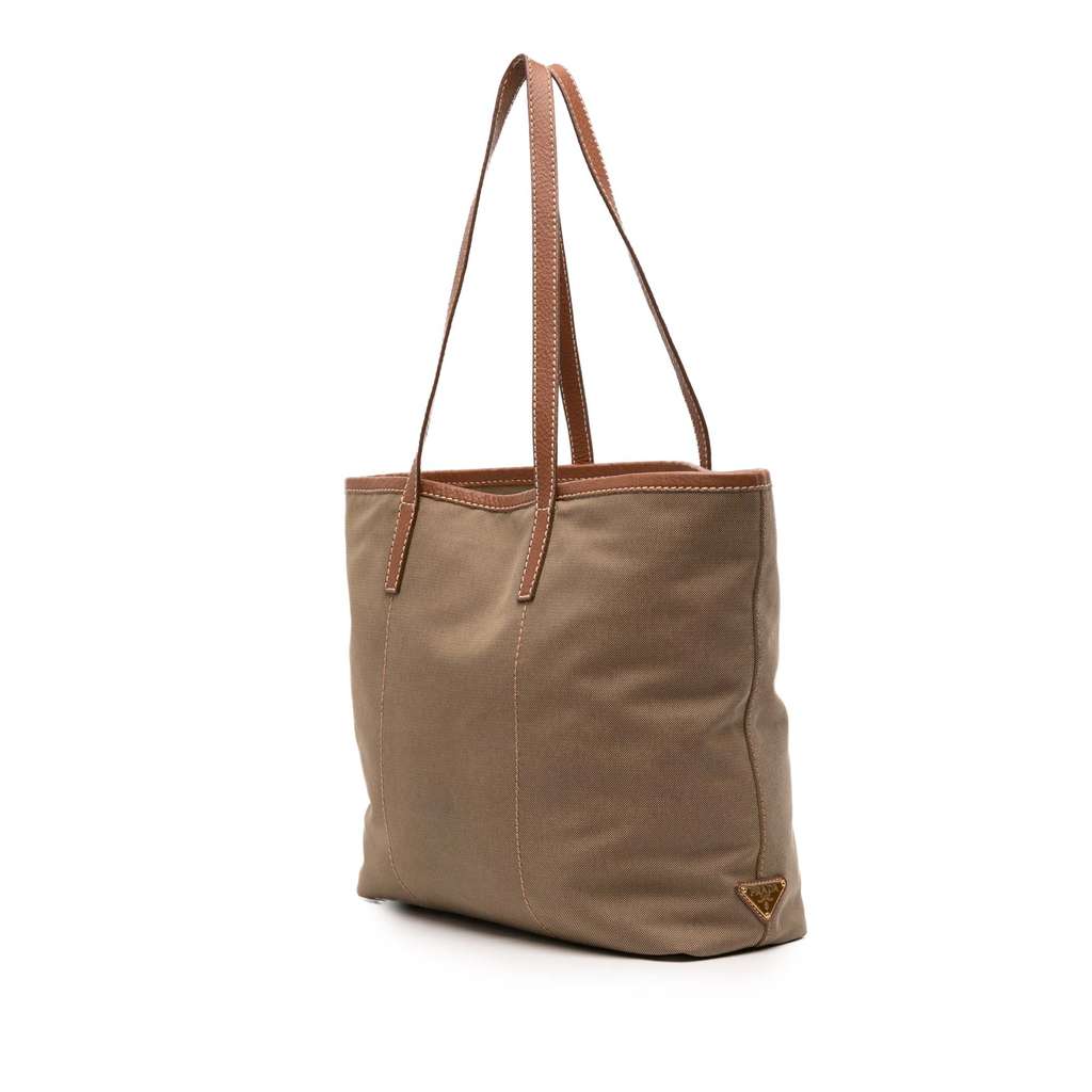 Prada Canvas Canapa Logo Tote - 2