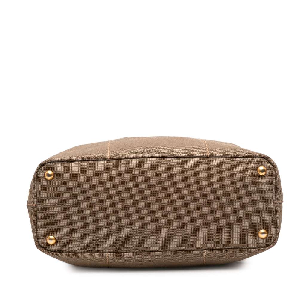 Prada Canvas Canapa Logo Tote - 3
