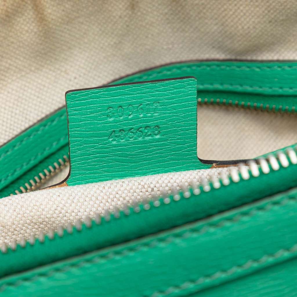 Gucci Small Leather Nice Dome Satchel - Detail 1