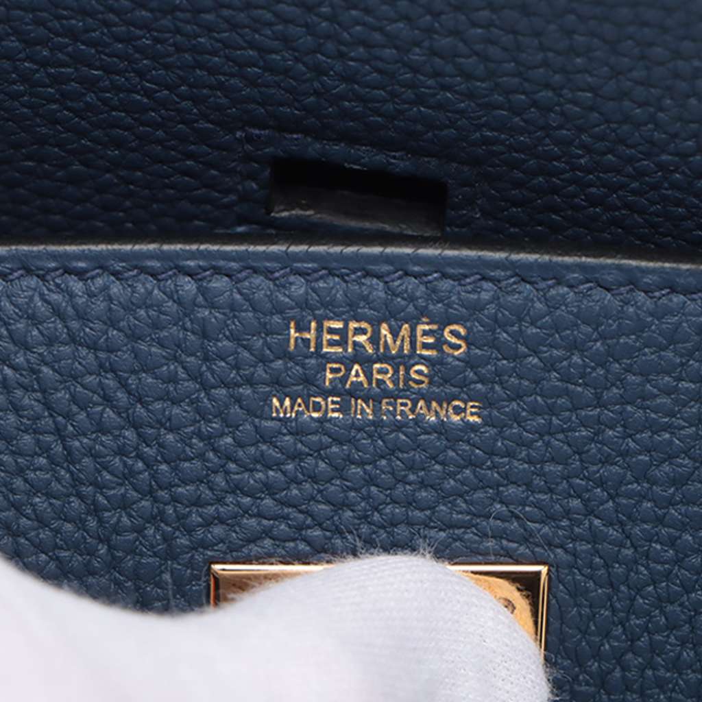 Hermès Togo Birkin Retourne 30 - Detail 1