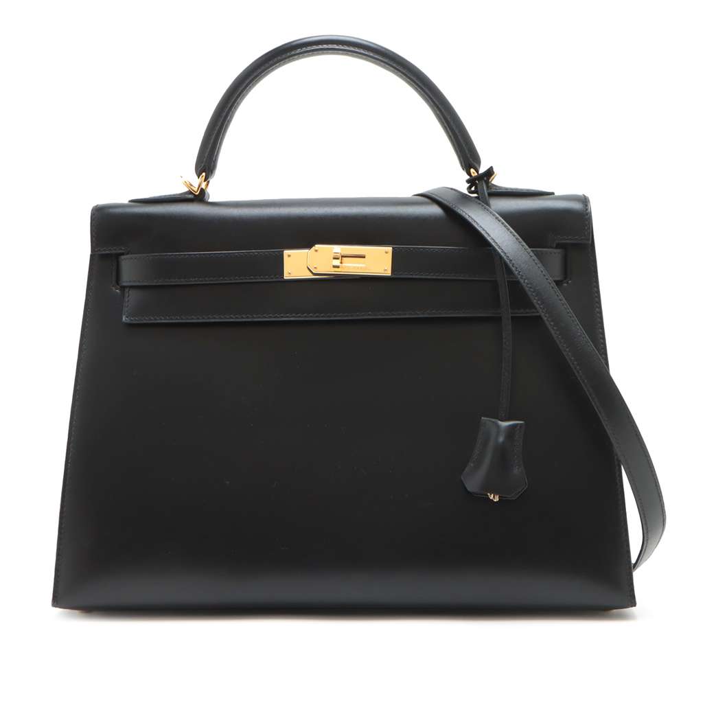 Hermès Box Calf Kelly II Sellier 32