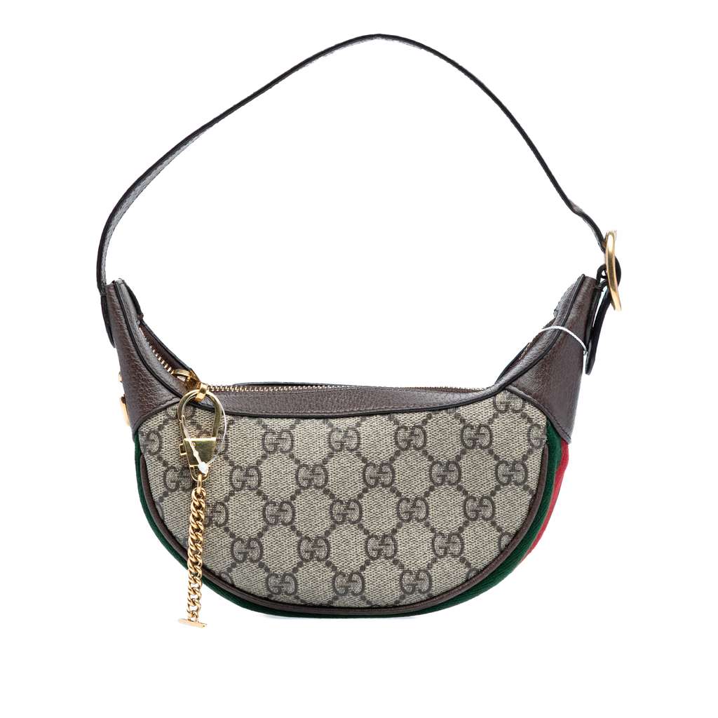 Gucci Mini GG Supreme Web Ophidia Shoulder Bag