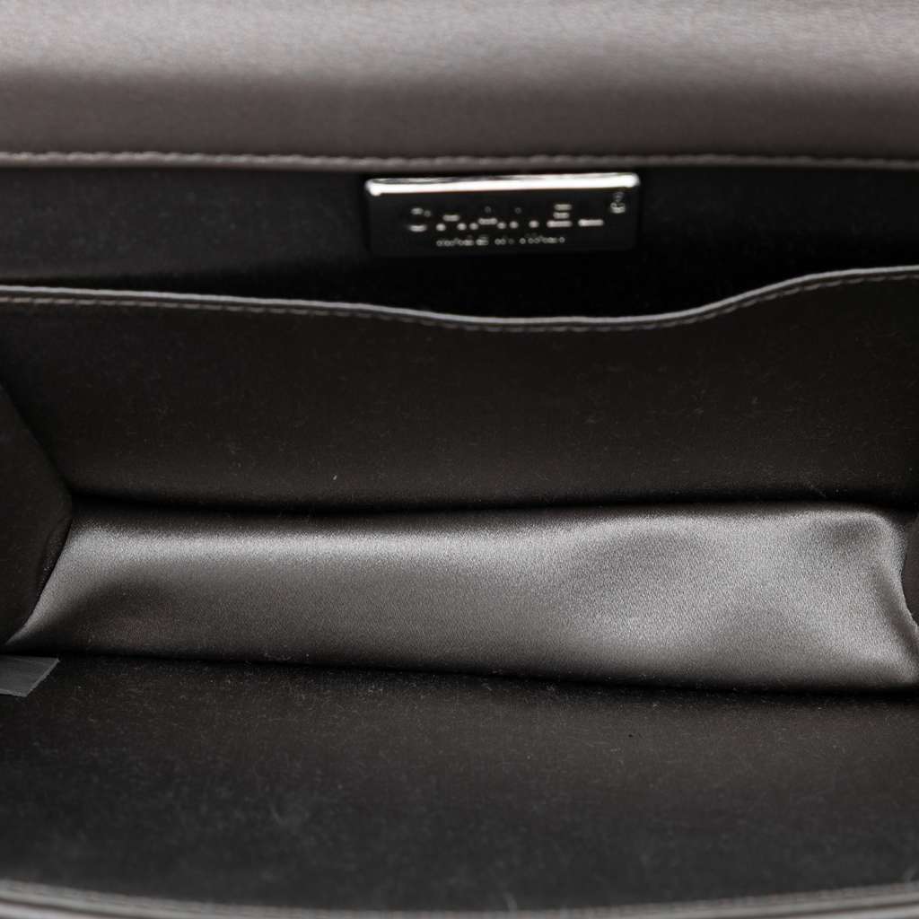 Chanel Small Lambskin Chocolate Bar CC Piercing Studded Chain Flap - 4