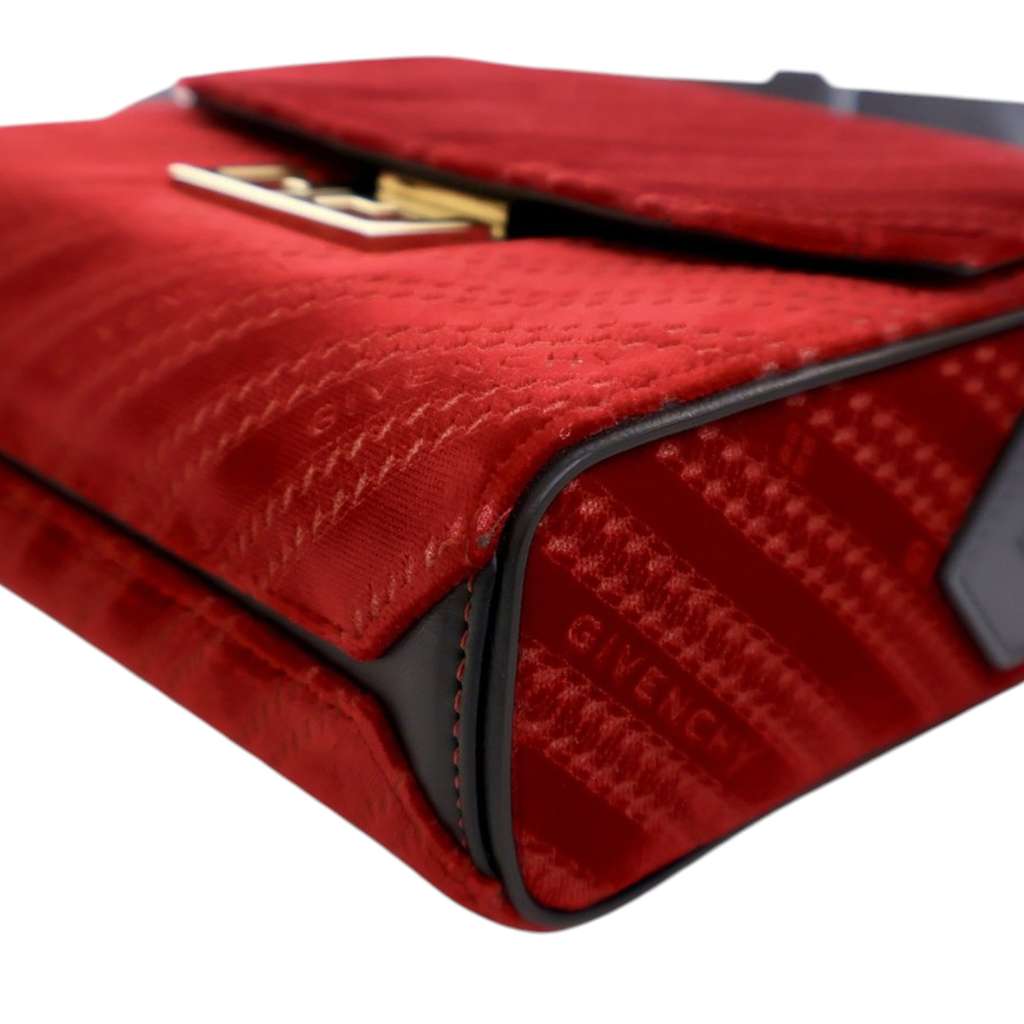 Givenchy Mini Velvet Diagonal Eden Flap - Image 12
